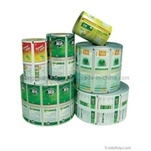 Lebensmittel gedruckt Kunststoff Verpackung Roll Film / Lebensmittel Laminated Roll Film / Food Plastic Film